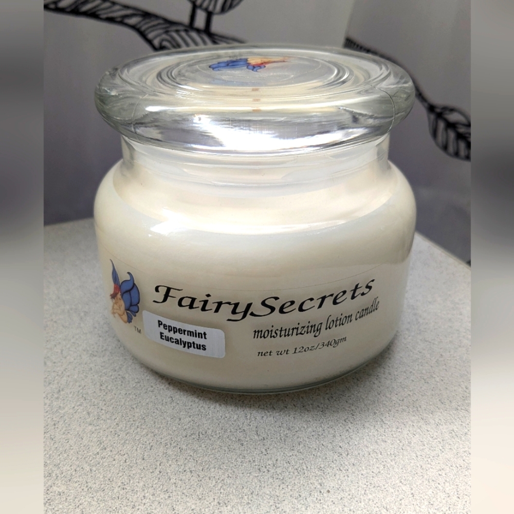 Lotion Cande! Fairy Secrets Moisturizing Lotion Candle NWT NEW